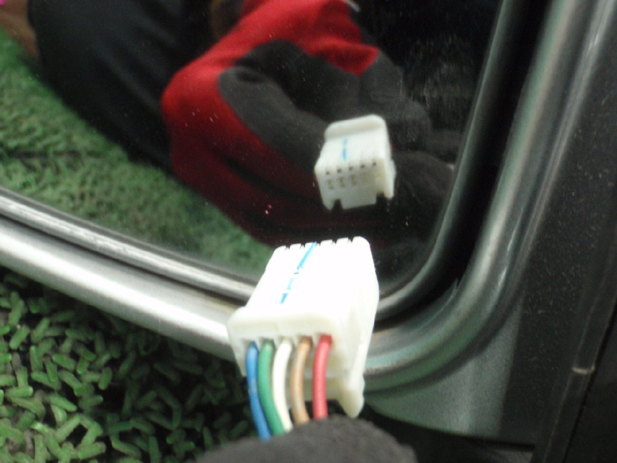 H58A Mitsubishi Pajero Mini VR турбо зеркало заднего вида с электрорегулировкой левый зеркало заднего вида левый A31 серебряный 371247JJ