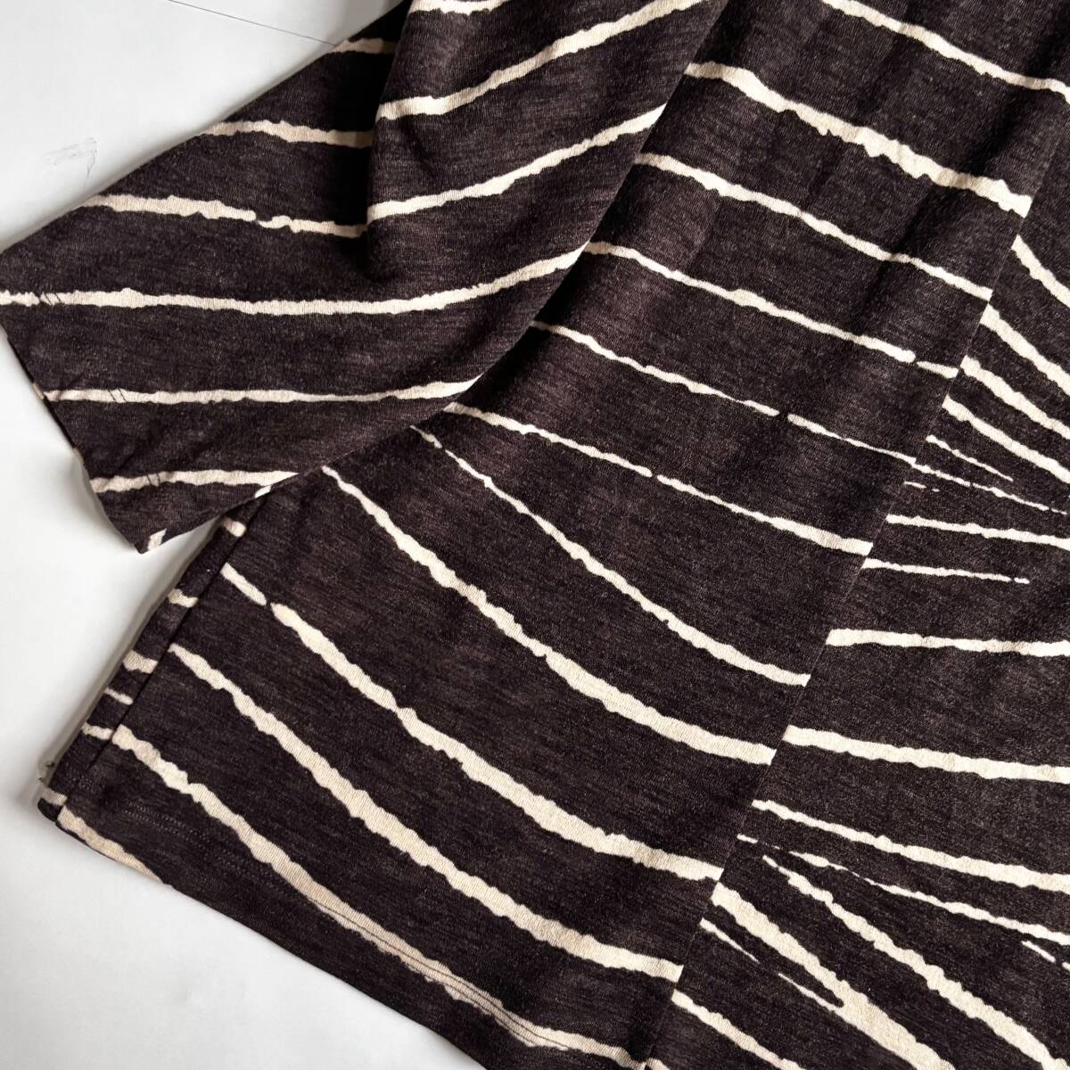 ② イタリア製 マックスマーラ 白タグ maxmara ハイネック カットソー ニットソー 大きいサイズ L_画像7