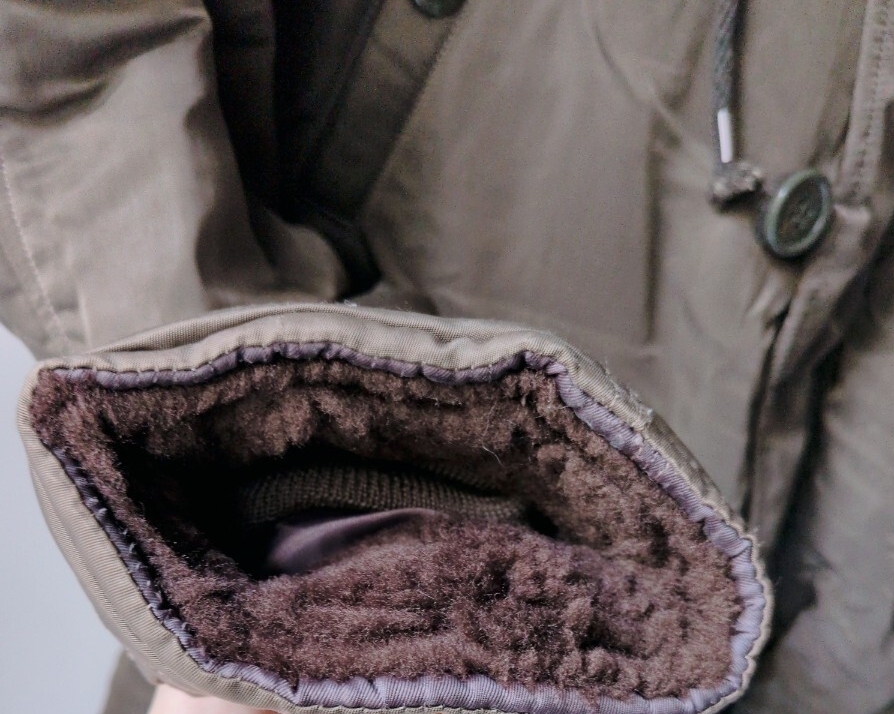 SKULL FLIGHT ライダース N3B カーキ スカルフライト 36 S～M　コート　ジャケット　バイカー　_画像9