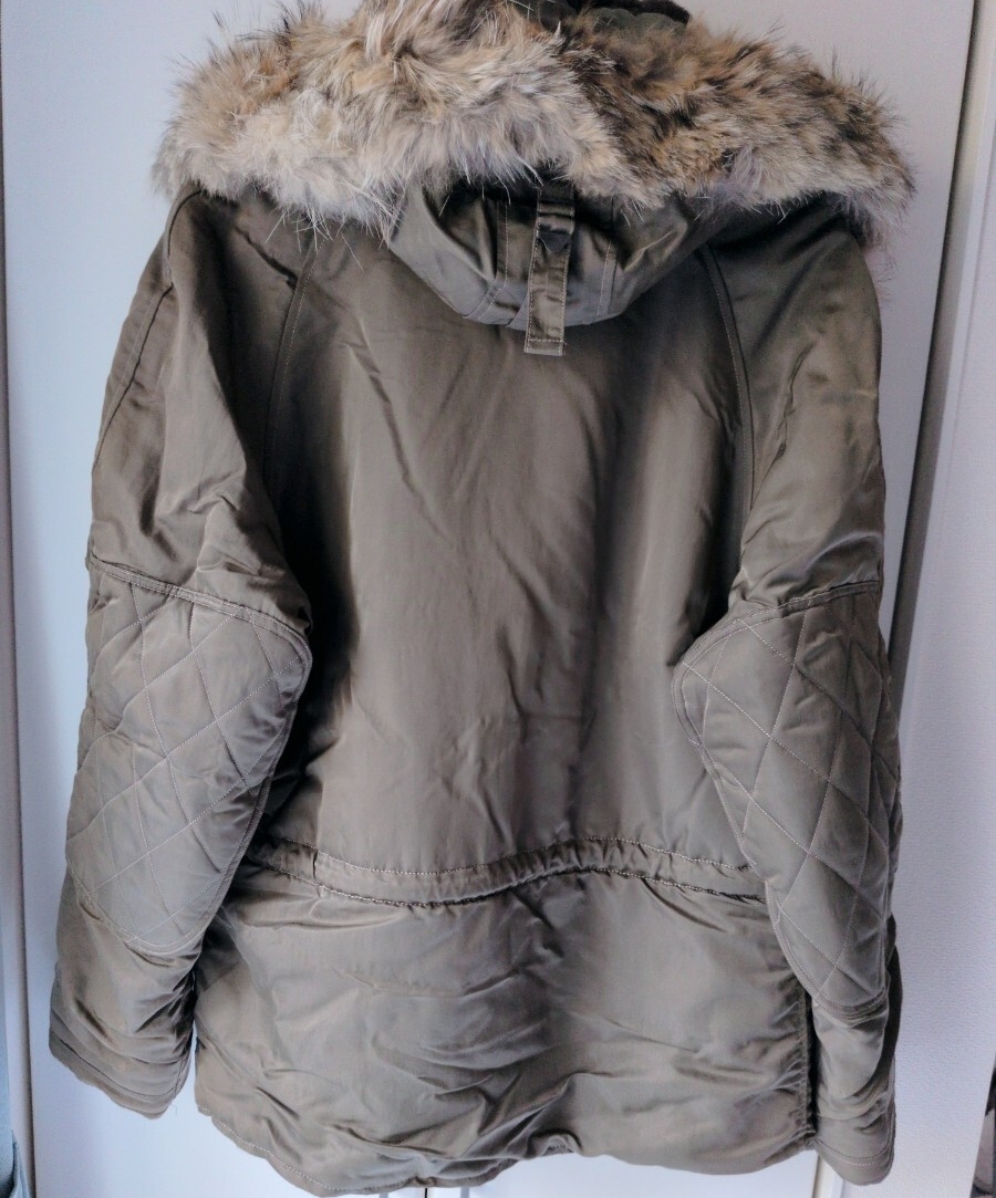 SKULL FLIGHT ライダース N3B カーキ スカルフライト 36 S～M　コート　ジャケット　バイカー　_画像7