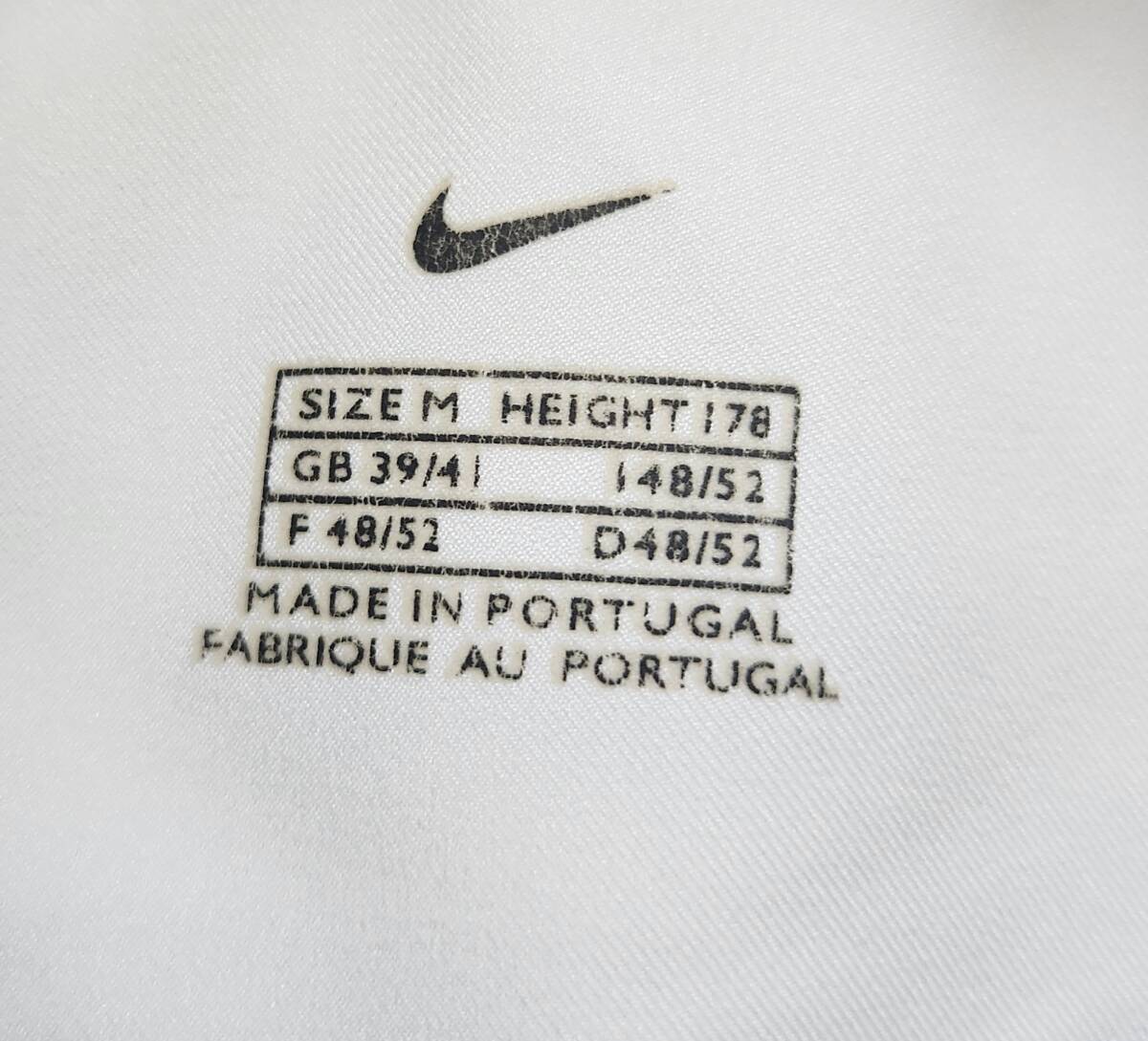 02-03 ポルトガル FPF Portugal(A)#16 RONALDO 半袖 Nike正規 EURO 2004予選仕様 M-3_画像5