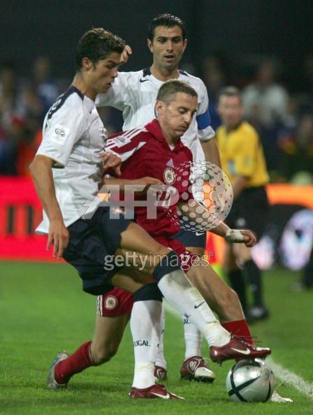 04-05 ポルトガル FPF Portugal(H)#17 C・ロナウド RONALDO 代表デビュー 半袖 nike正規 ラトビア戦 XL_画像9