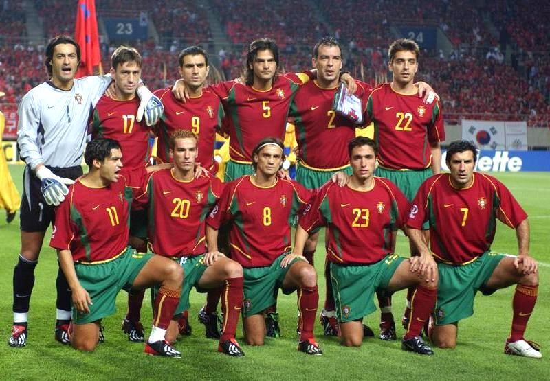 02W杯 ポルトガル FPF Portugal(H)#14 リアンドロ・バルボサ BARBOSA 選手用半袖 Nike正規 2002WC仕様 M_画像9