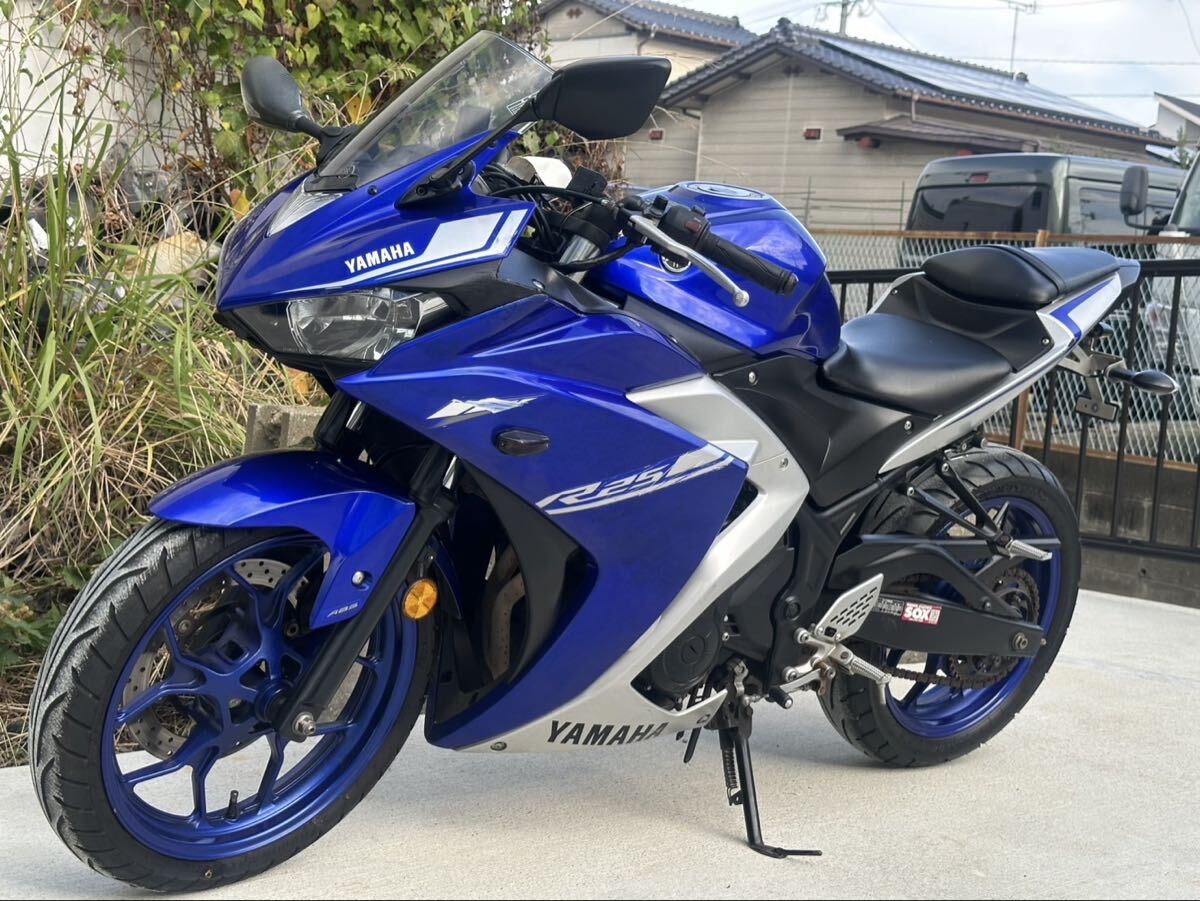 福岡発税込10万スタート売り切り　ヤマハ R25 RG10J-020660 実動車　自賠責8年11月付き　走行距離32711キロバッテリー充電満タン即乗り可_画像4