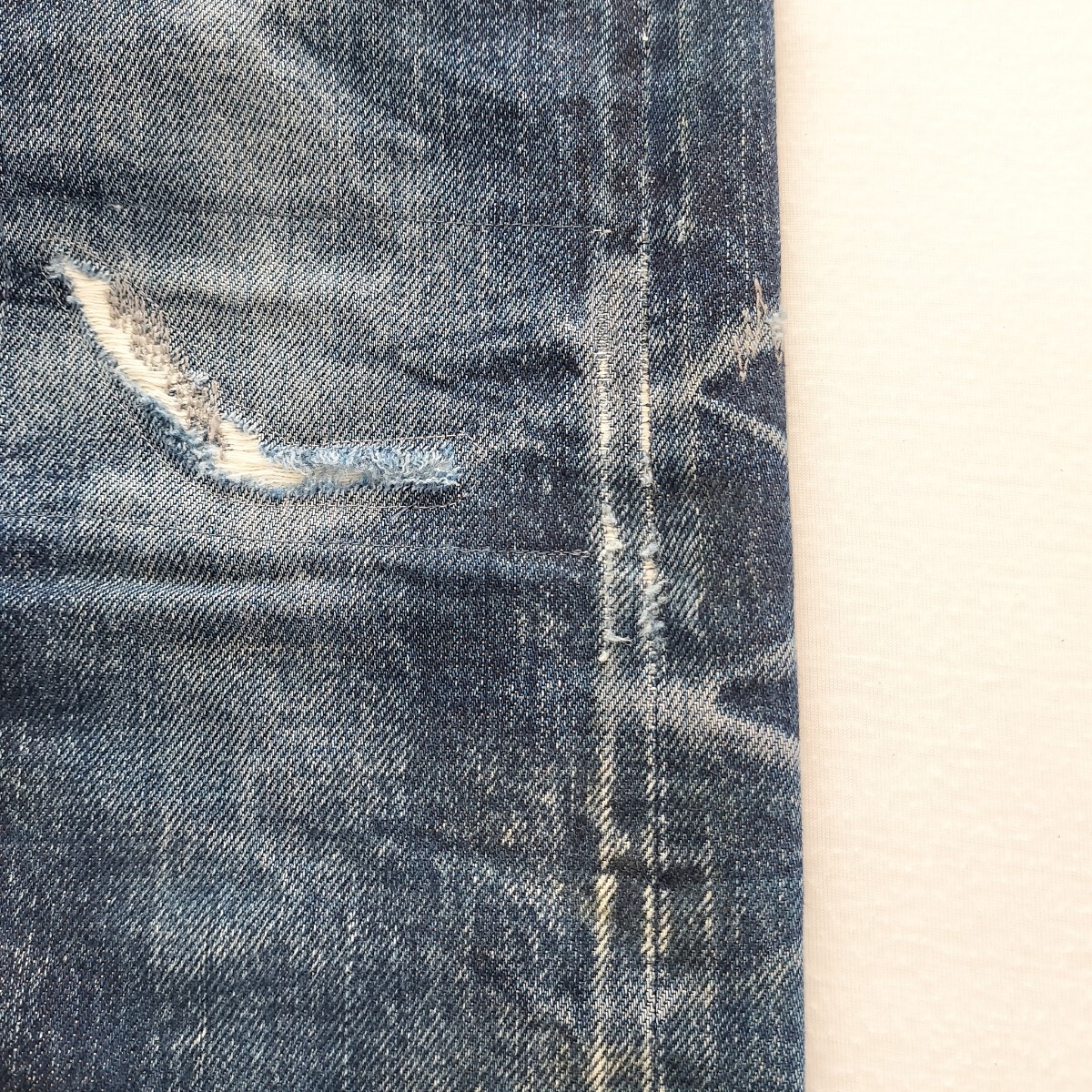 【希少限定★331本】DENHAM デンハム RAZOR JABL ダメージ クラッシュ デニム _画像7