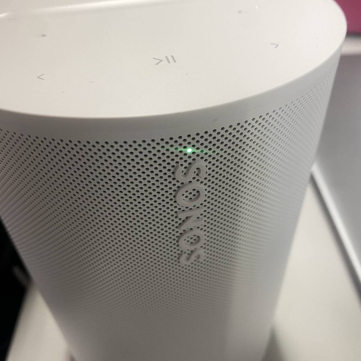 C384 【展示品】Sonos スマートスピーカー Sonos Era 100 Wi-Fi Bluetooth 対応 ホワイト WHITE_画像5