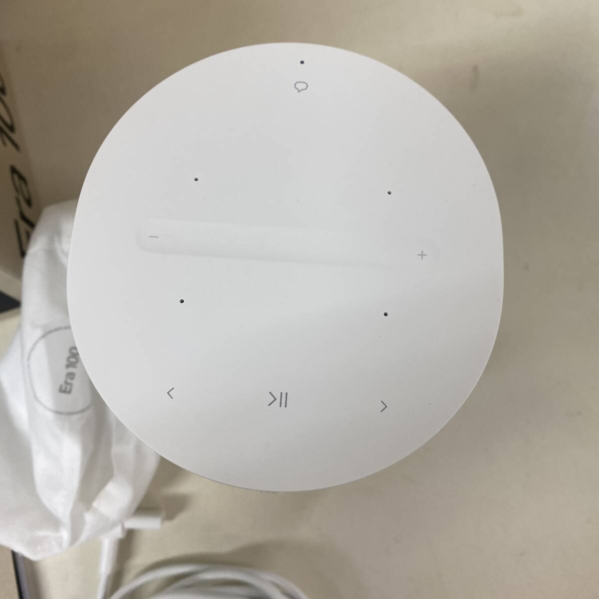 C384 【展示品】Sonos スマートスピーカー Sonos Era 100 Wi-Fi Bluetooth 対応 ホワイト WHITE_画像2
