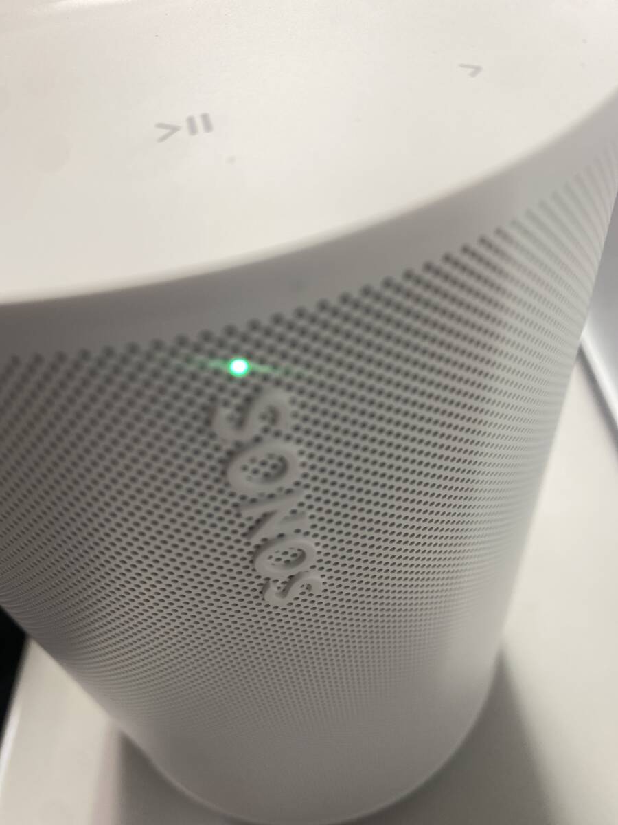 C384 【展示品】Sonos スマートスピーカー Sonos Era 100 Wi-Fi Bluetooth 対応 ホワイト WHITE_画像4