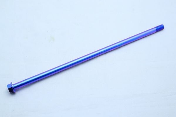 MC18*21*28 опора двигателя передний болт [ можно выбрать цвет! голубой / черный ] NSR250R T2Racing 1 иен распродажа! titanium болт 