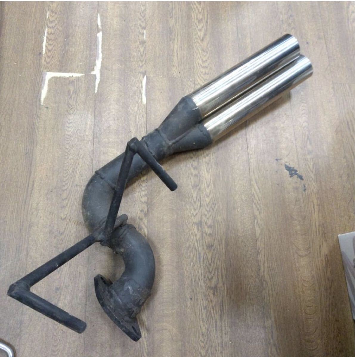 ZN6 マフラー リアマフラー デュアル 左出し用 トヨタ86前期_画像1