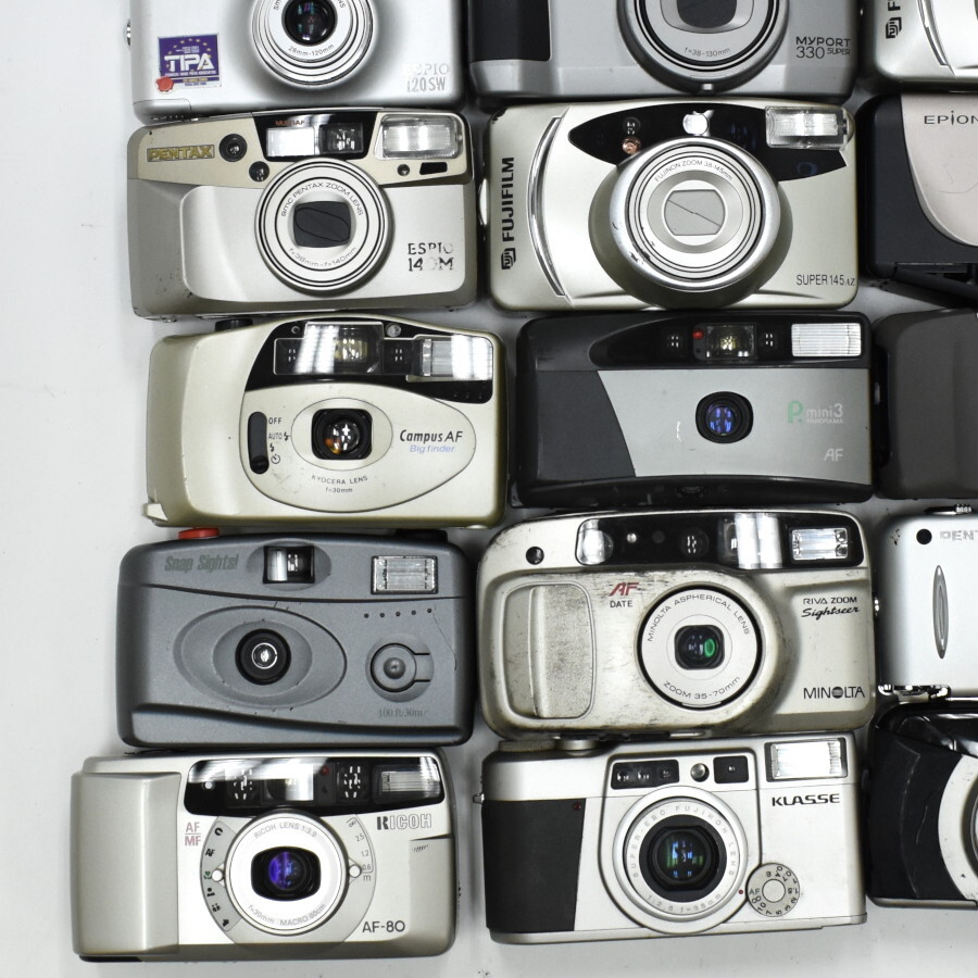 1円◆コンパクトフィルムカメラ ペンタックス 富士フイルム ミノルタ キヤノン オリンパス ヤシカ 大量 まとめ売り◆E.Csu.pD-19_画像5