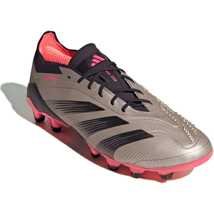1・スピード発送 新品未使用 adidas PREDATOR Elite HG/AG トップモデル スパイク IH5922(プラチナメタリック/ターボ)27.5CM_画像1