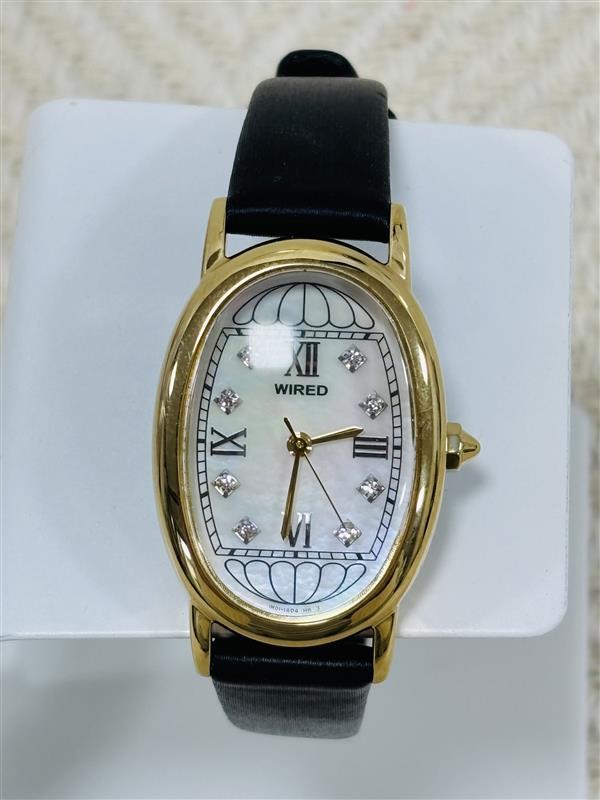 #2899[ не использовался ]SEIKO Seiko Wired WIRED женский кварц наручные часы работа подтверждено 