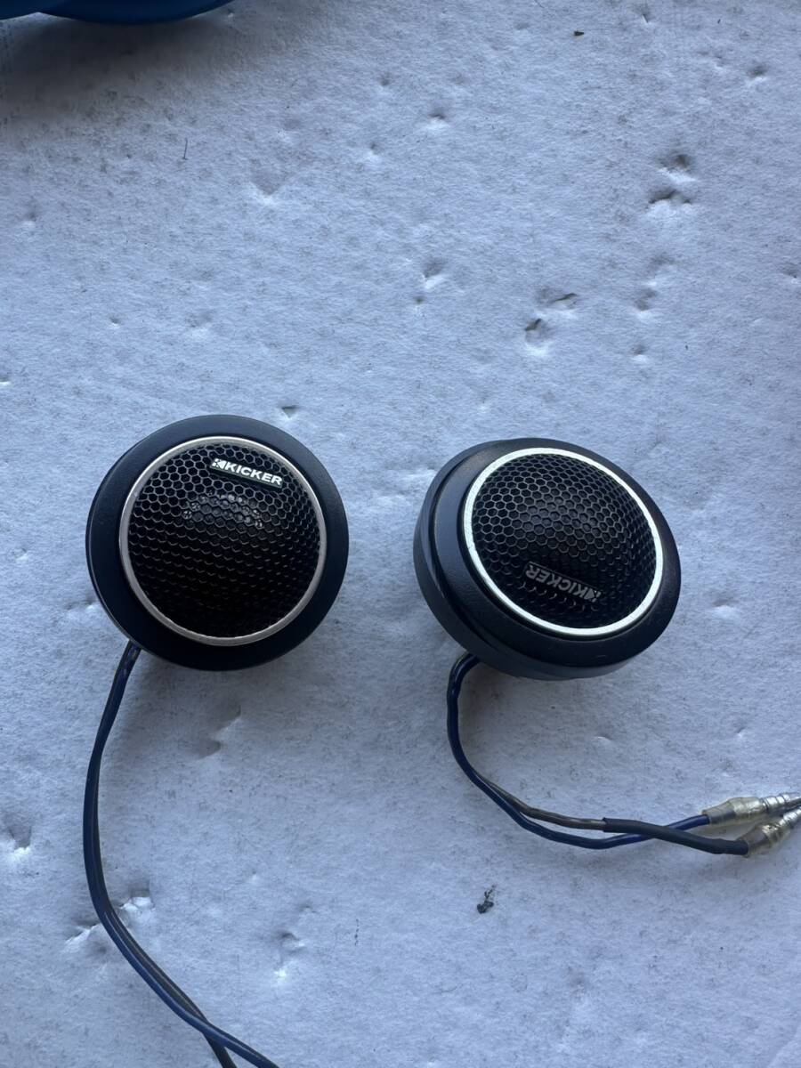 .0004 б/у Kicker KICKER динамик высокочастотный динамик электропроводка CANARE Canare комплект 