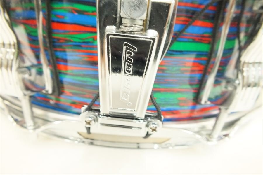 【09】Ludwig ラディック LS401 サイケデリックレッド スネアドラム 中古 現状品 251109A1126_画像6