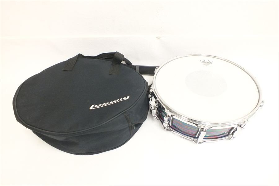 【09】Ludwig ラディック LS401 サイケデリックレッド スネアドラム 中古 現状品 251109A1126_画像1