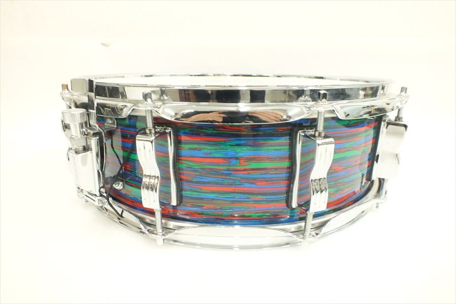 【09】Ludwig ラディック LS401 サイケデリックレッド スネアドラム 中古 現状品 251109A1126_画像4