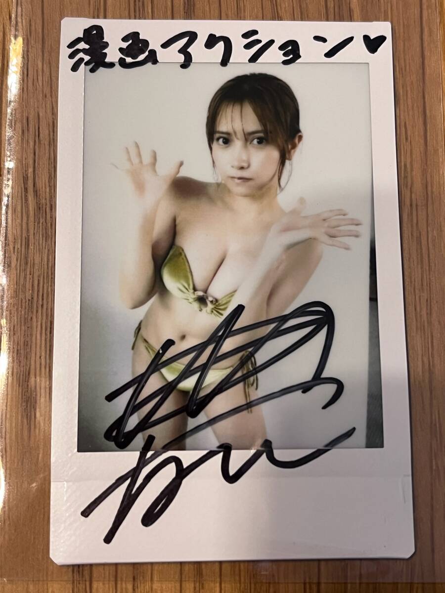 * бесплатная доставка * персик месяц нет . с автографом Cheki манга action журнал приз подарок избранные товары . pre купальный костюм gravure 2025 год 