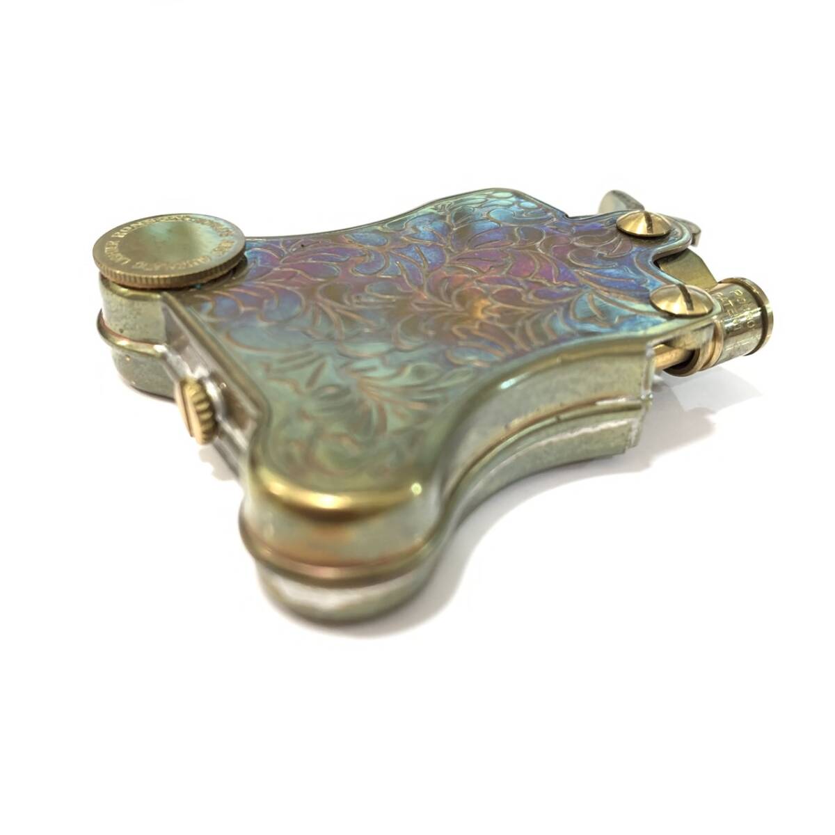 ♪♪【 RONSON ロンソン 】 BANJO バンジョー オイルライター 火花確認済み 喫煙具♪♪_画像5