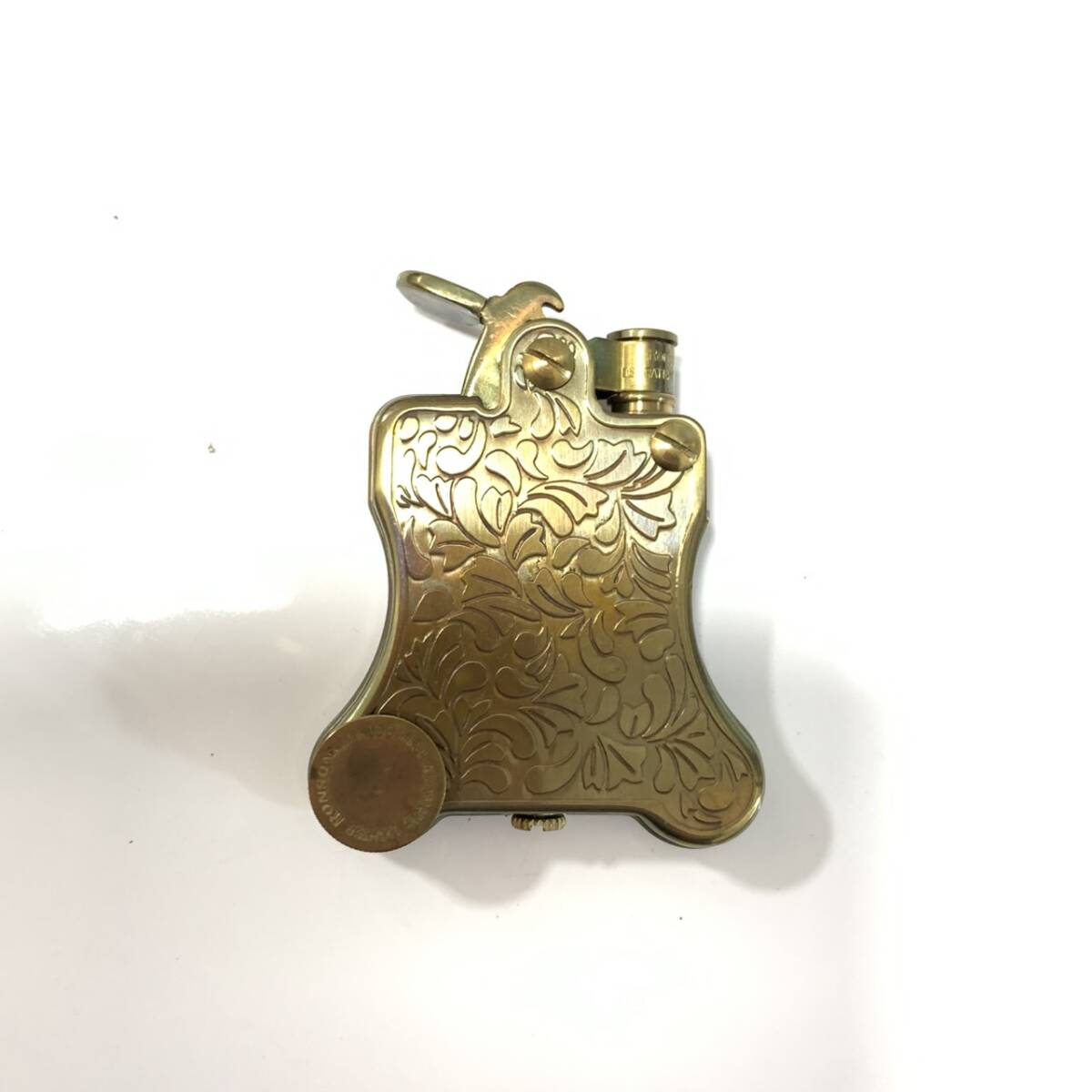 ♪♪【 RONSON ロンソン 】 BANJO バンジョー オイルライター 火花確認済み 喫煙具♪♪_画像3