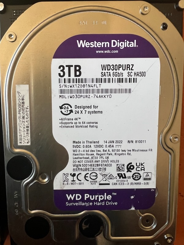  Junk HDD 9 шт. комплект Seagate/WD/DT 1TB×3 2TB×5 3TB×1 текущее состояние доставка (W8)