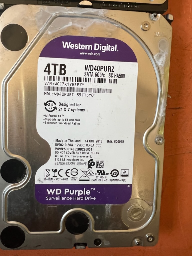  Junk HDD 9 шт. комплект Seagate/WD/DT 1TB×5 2TB×2 3TB×1 4TB×1 текущее состояние доставка (W7)