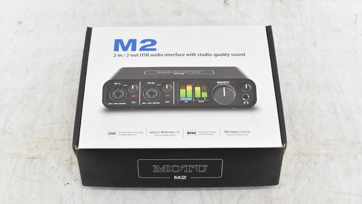 [ G ]4130 MOTU M2 аудио интерфейс motsu3068237