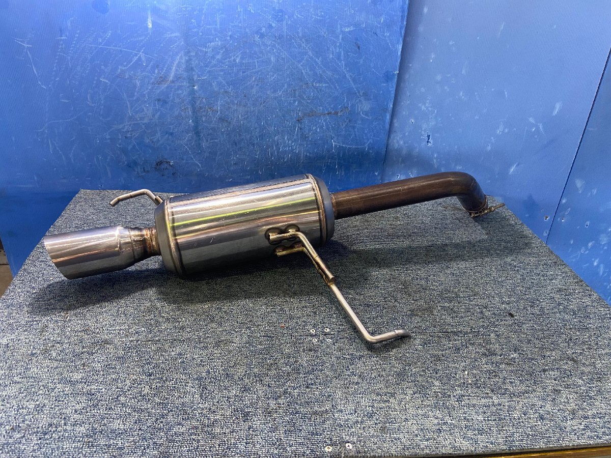 アルファロメオ147　GH-937AB　FORCE-G　ハイパーサウンドステンレスマフラー　147　TYPE-Ⅰ　社外マフラー　部品管理番号：259005_画像2