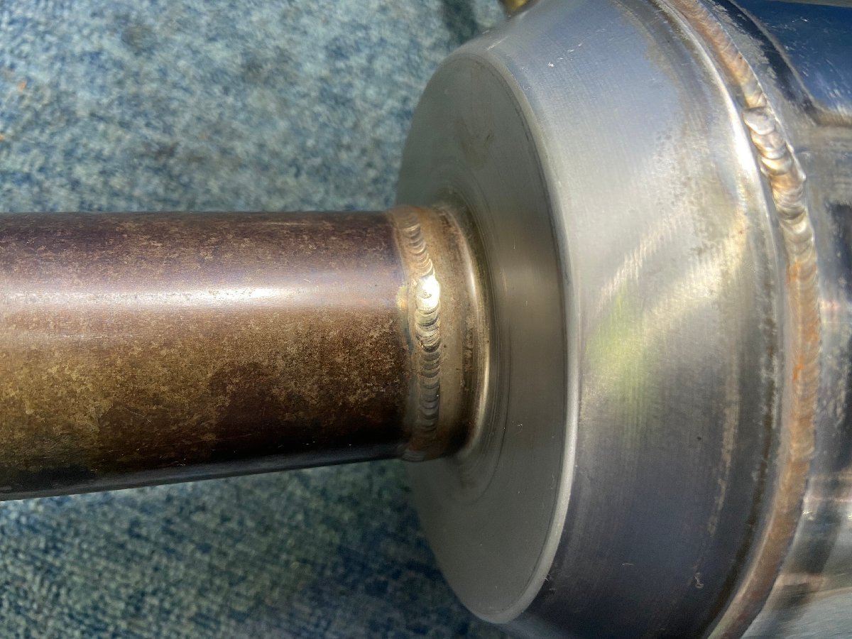 アルファロメオ147　GH-937AB　FORCE-G　ハイパーサウンドステンレスマフラー　147　TYPE-Ⅰ　社外マフラー　部品管理番号：259005_画像4