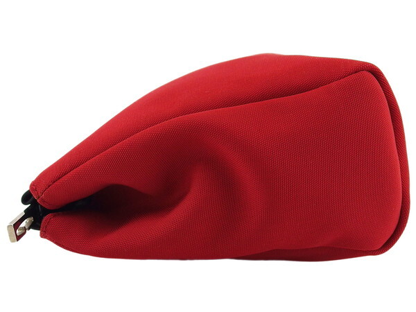 【30%OFFクーポン】グッチ GUCCI クラッチバッグ バイカラー レッド ブラック レディース 中古_画像3