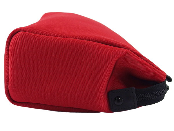 【30%OFFクーポン】グッチ GUCCI クラッチバッグ バイカラー レッド ブラック レディース 中古_画像4