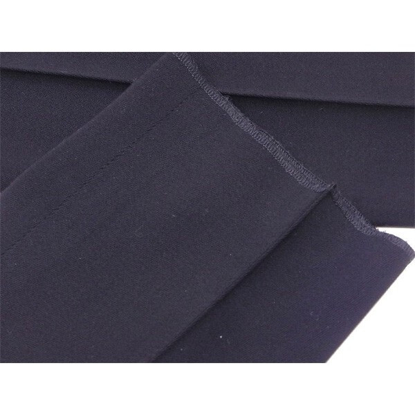 【30%OFFクーポン】シャネル CHANEL パンツ センタープレス ♯38サイズ ブラック レディース 中古_画像4