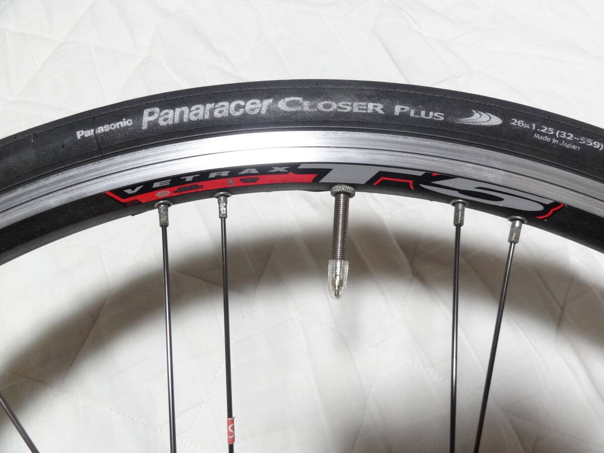 中古品　ACLASS 軽量カスタムホイール A-CLASS VETRAXT5 26インチ前後セット O.L.D 100mm 135mm クリンチャー クロスバイク MTB ルイガノ_画像3