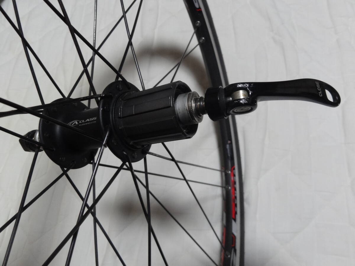 中古品　ACLASS 軽量カスタムホイール A-CLASS VETRAXT5 26インチ前後セット O.L.D 100mm 135mm クリンチャー クロスバイク MTB ルイガノ_画像5