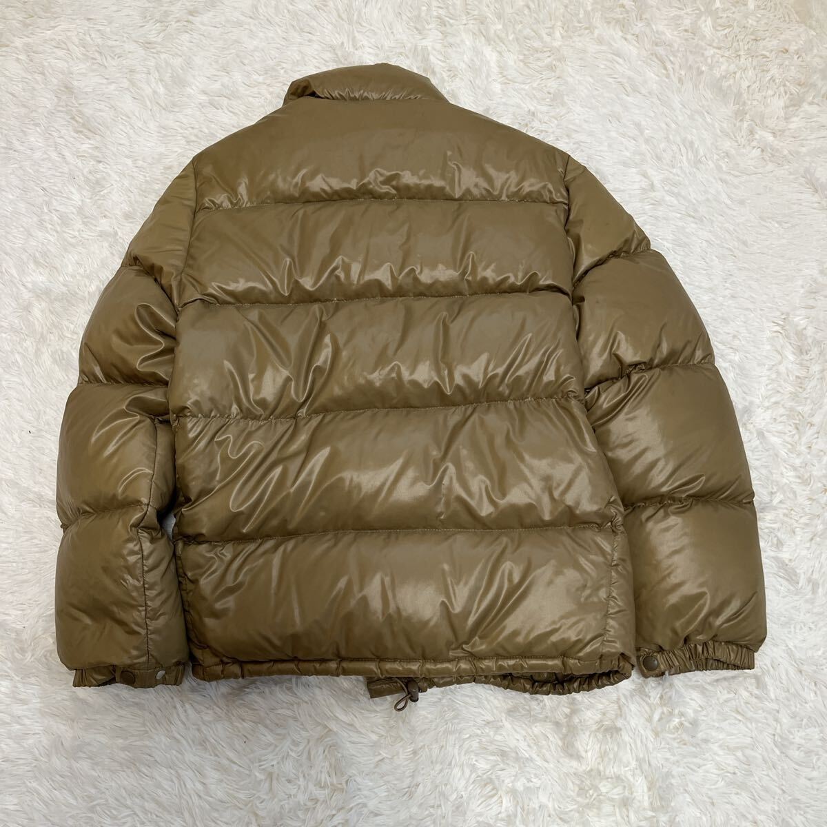 MONCLERモンクレール ダウンジャケットPARIS 3 茶タグ ベージュ_画像2