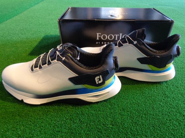 GK старый замок # 395 новый товар foot Joy 56933J 27cm Pro SLX боа WH*NV*BL* туфли для гольфа *