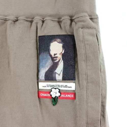 UNDERCOVER アンダーカバー 25SS パッチ ショートパンツ 3 グレーベージュ_画像3