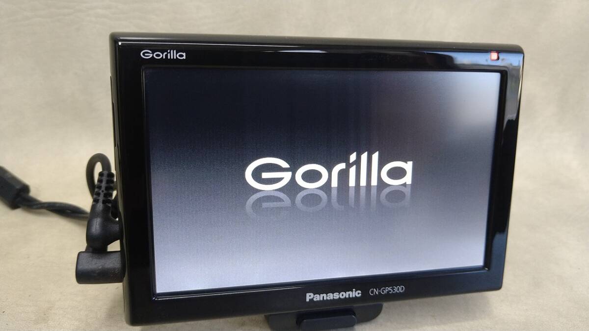 ポータブルナビ Panasonic CN-GP530D ワンセグ受信 gorilla_画像4