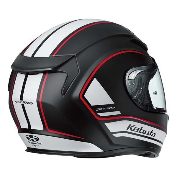 OGK Kabuto SHUMA NOVA Flat черный белый L(59-60) OGK4966094618216