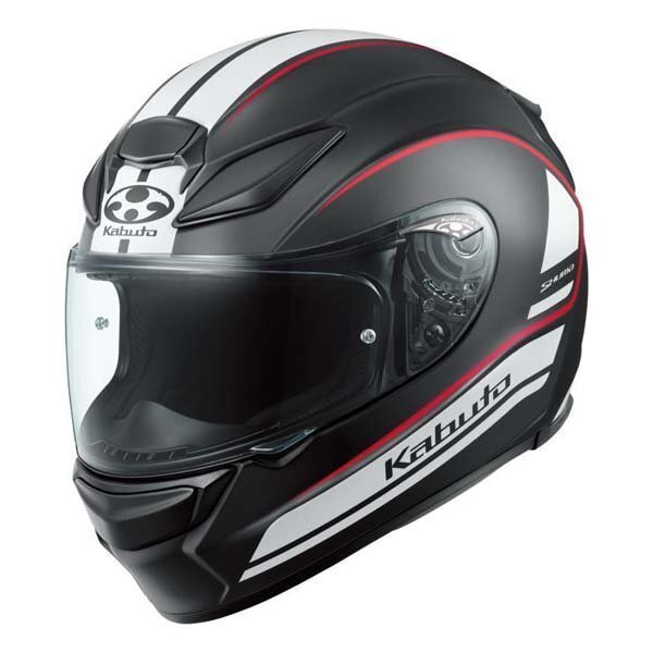 OGK Kabuto SHUMA NOVA Flat черный белый M(57-58) OGK4966094618209