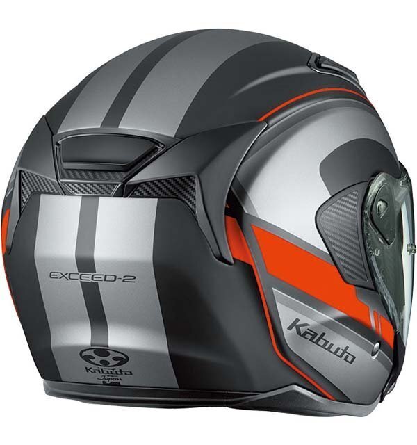 OGK Kabuto EXCEED2 RIDGE/ гребень /: Flat черный серый L(59-60) 4966094628819