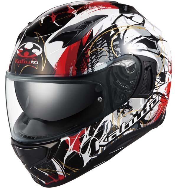 OGK Kabuto KAMUI 3 PHOENIX / Phoenix / черный красный XS(53-54)