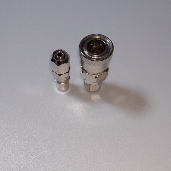 エアホース 10m エアー ホース PE ワンタッチ カプラー コンプレッサー チューブ カプラ 配管 空気圧 ツール 5mm 8mm 塗装 接続 脱着_画像8