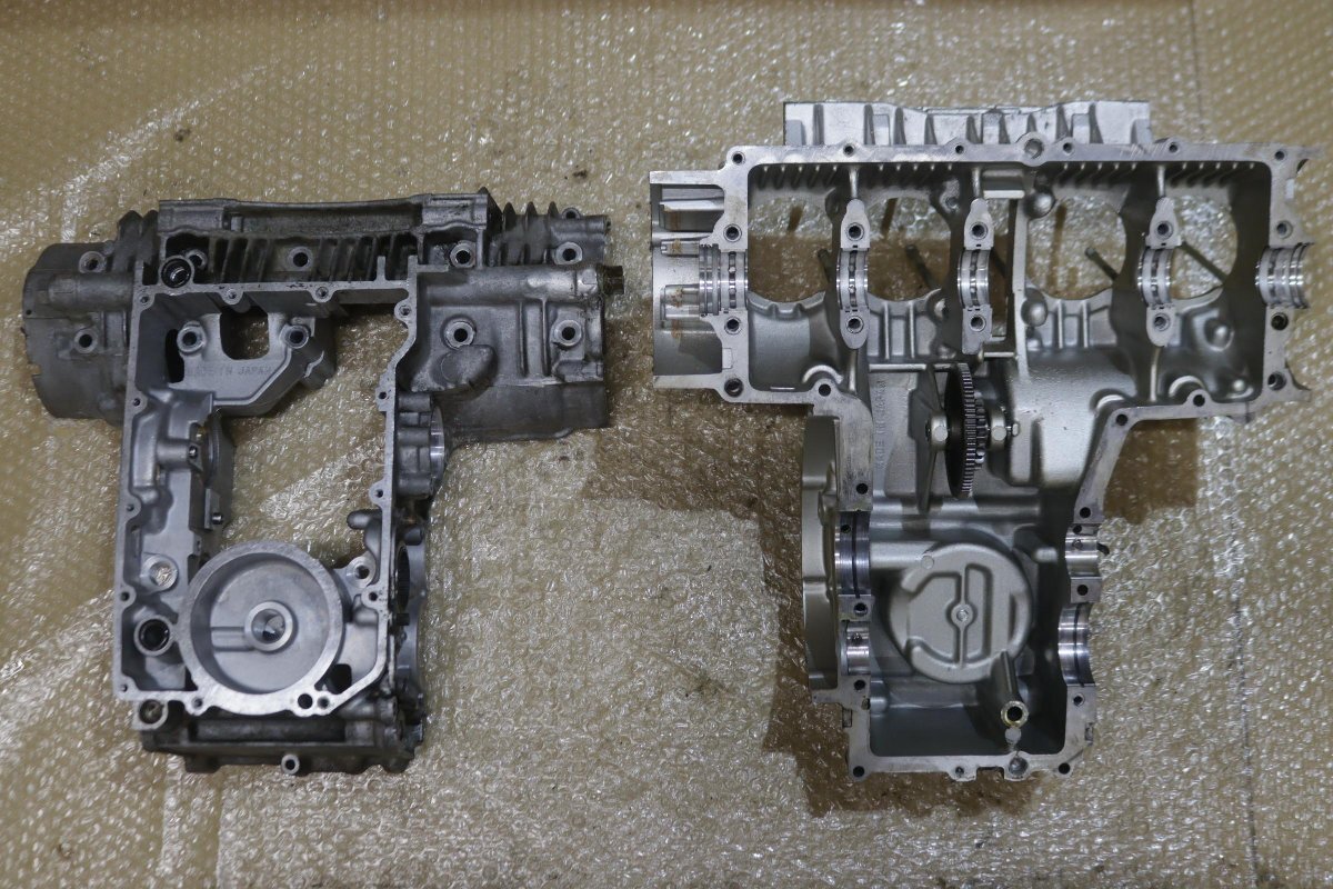  подлинная вещь оригинальный Z550FX двигатель кейс 8 осмотр ) Z400FX Z500FX Z400J