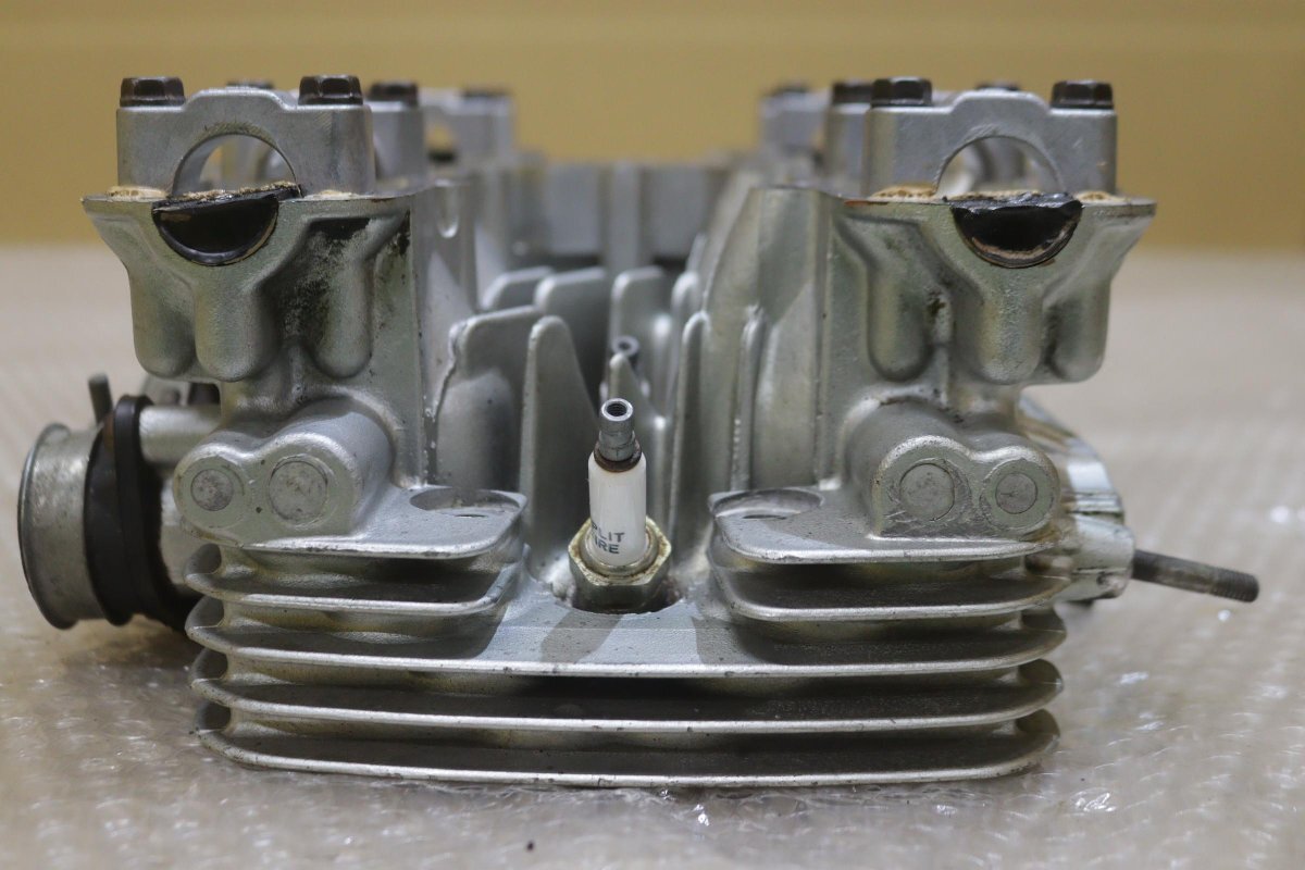  подлинная вещь оригинальный Z550FX головка блока цилиндров 7 осмотр ) Z400FX Z500FX Z400J