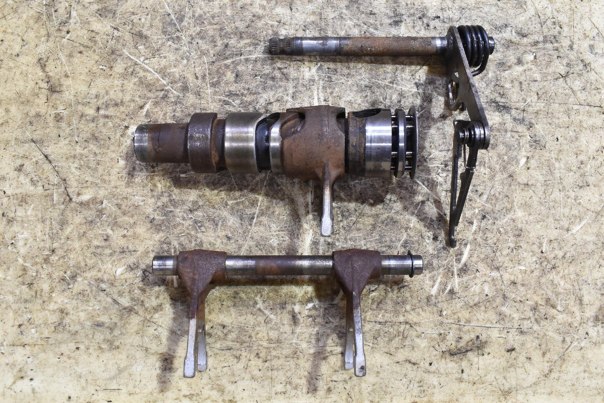 K1235 подлинная вещь оригинальный KZ900 коробка передач барабан вилка 0099 осмотр ) Z1 Z2 750RS MK2 Z1R Z1000