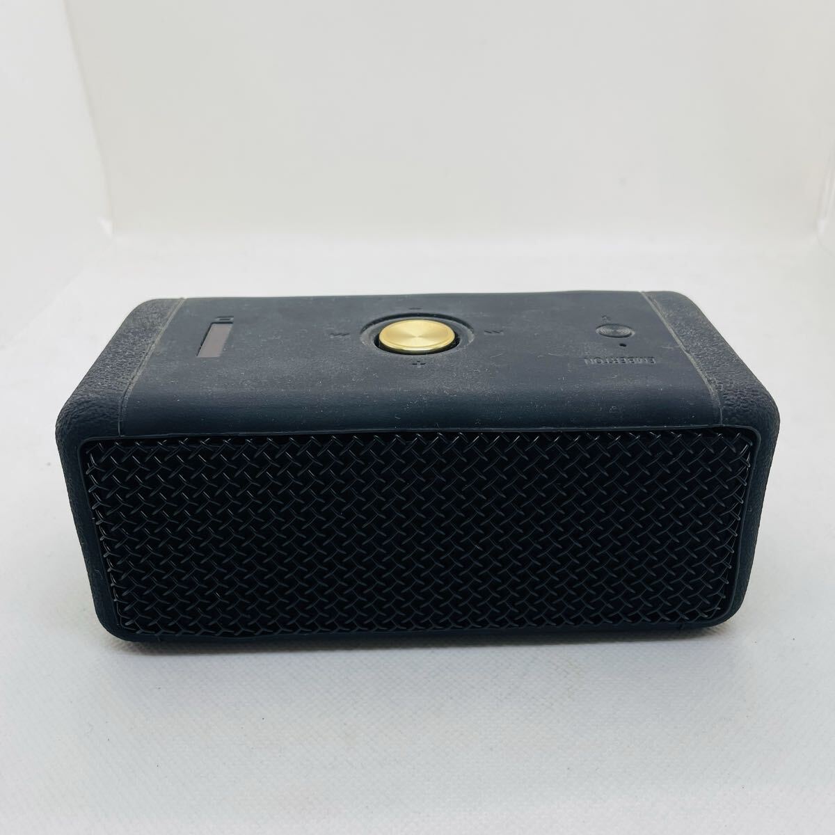 【ski11.30/5】 Marshall マーシャル EmbertonポータブルBluetoothスピーカー BLACK&BRASS_画像5
