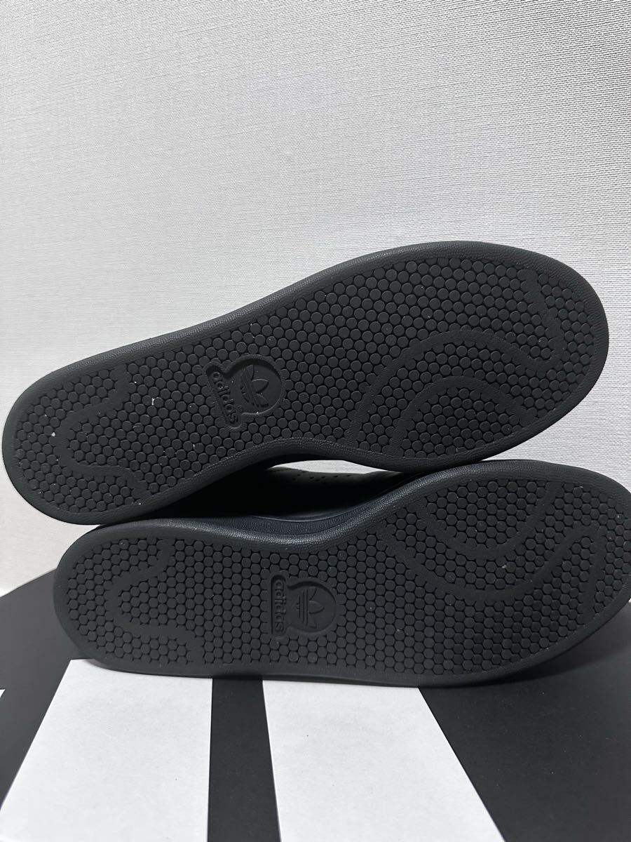 adidas stansmith RAF SIMONS アディダス スタンスミス ラフシモンズ F34257 トリプルブラック 天然皮革 28.5cm BOXなし 靴のみ_画像9