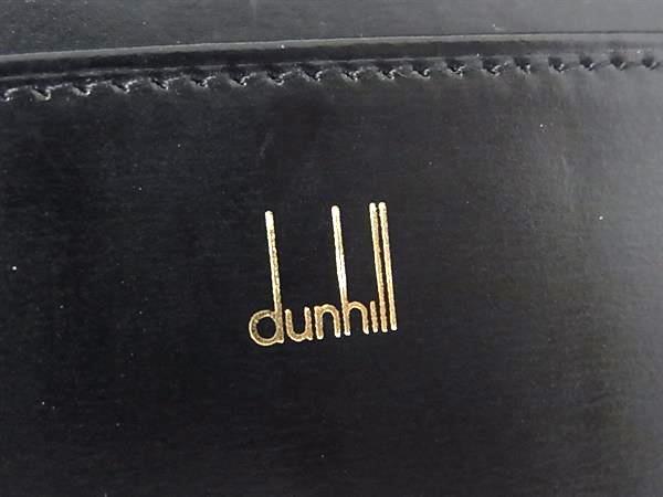 dunhill ダンヒル ロンドン レザー 二つ折り 長財布 ウォレット 札入れ カード入れ メンズ ブラック系 DH9483_画像5
