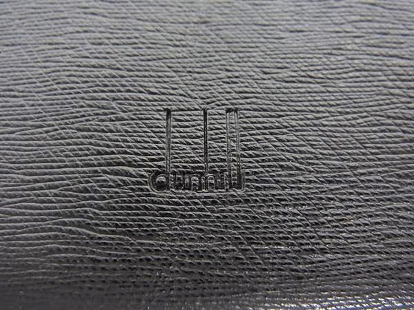 ■美品■ dunhill ダンヒル レザー 二つ折り 長財布 ウォレット 札入れ 小銭入れ カード入れ メンズ ダークブラウン系 DI6053_画像6
